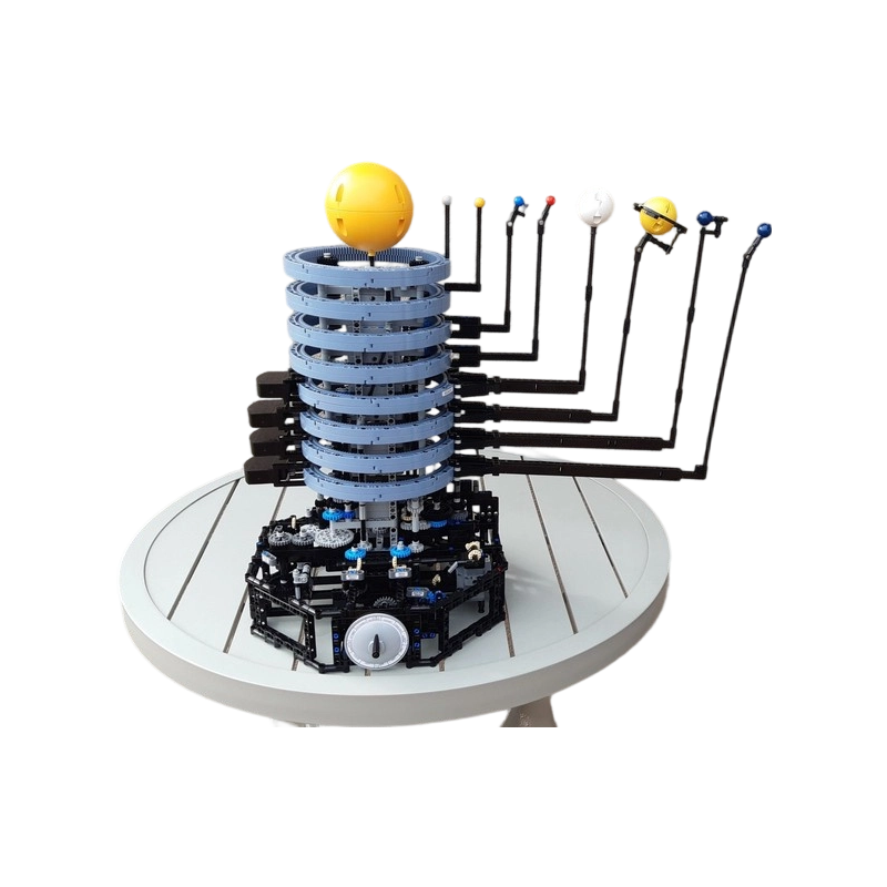 Solar System Orrery - مجموعة بناء إبداعية لبناء نظام شمسي،