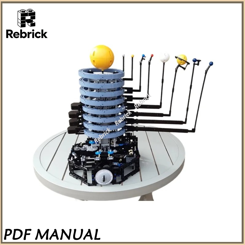 مجموعة مكعبات بناء MOC رائعة،  - مراجعة Solar System Orrery وسعره