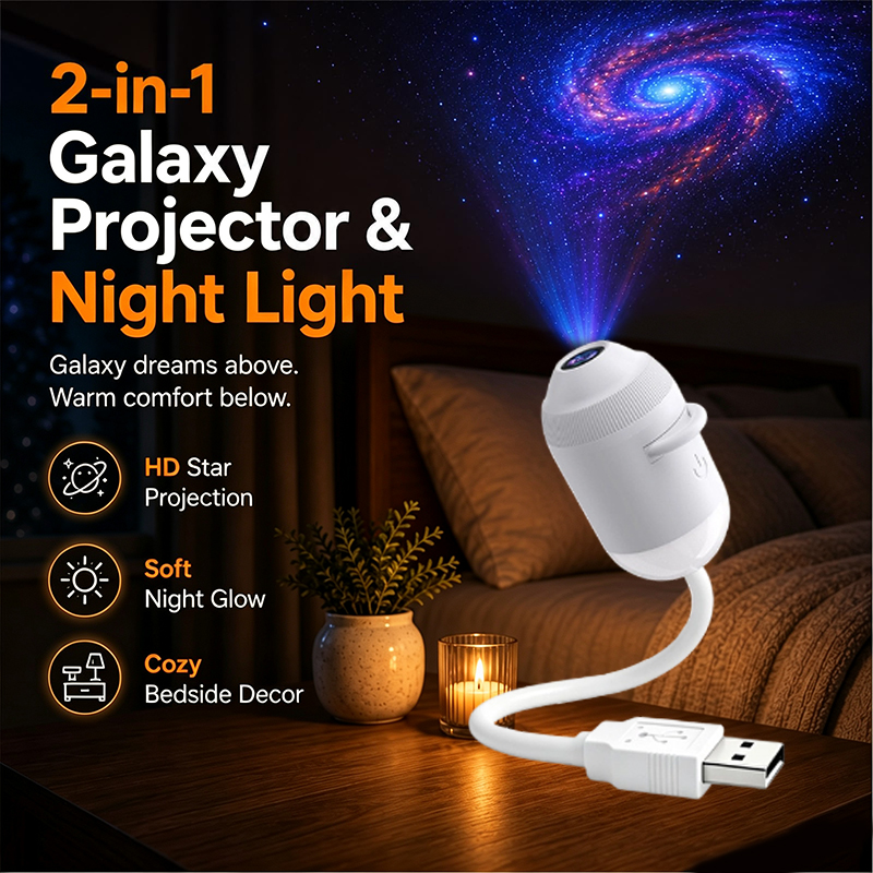 جهاز عرض ضوئي ديناميكي لسماء ا - مراجعة Planetarium Projector Home وسعره
